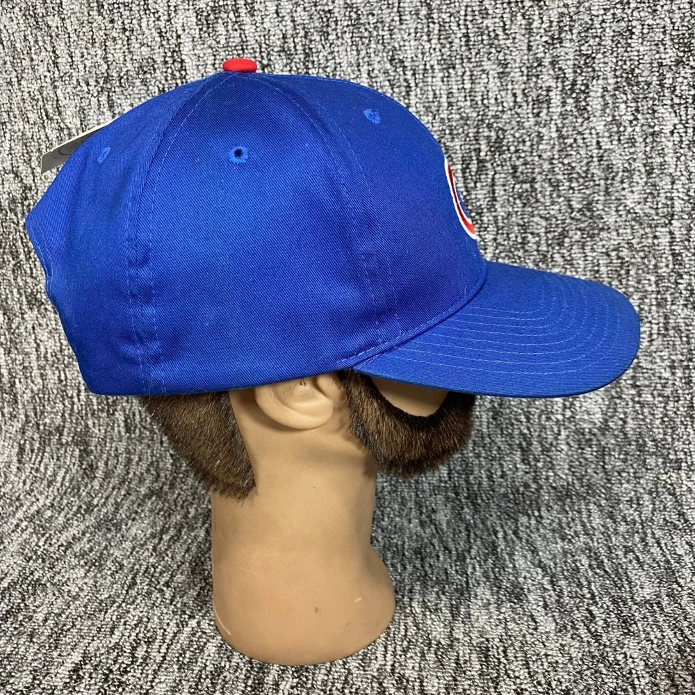 Vintage Chicago Cubs Hat NWT Twins Enterprise Snapback Blue MLB Cap Deadstock